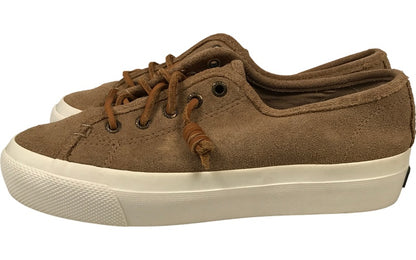 Sperry Top-Sider Women’s Beige Suede Sky Snail Platform Sneakers - 6 image 5