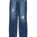 Articles of Society Women's Medium Wash Ripped Distressed Skinny Jeans - 30