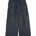 Nike Men's Black Dri-Fit Running Zip Ankle Athletic Track Pants - L