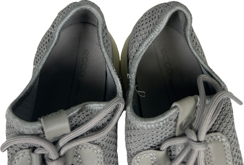 Ecco Women’s Gray Soft Lace Up Athletic Sneakers - 39/US 8 image 3