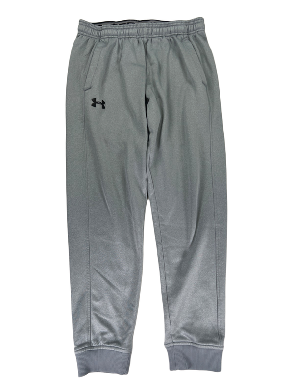 Under Armour Men's Gray Coldgear Loose Fleece Jogger Sweatpants - M