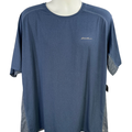 Eddie Bauer Men's Blue Trailcool Motion Stretch Short Sleeve Shirt - XXL