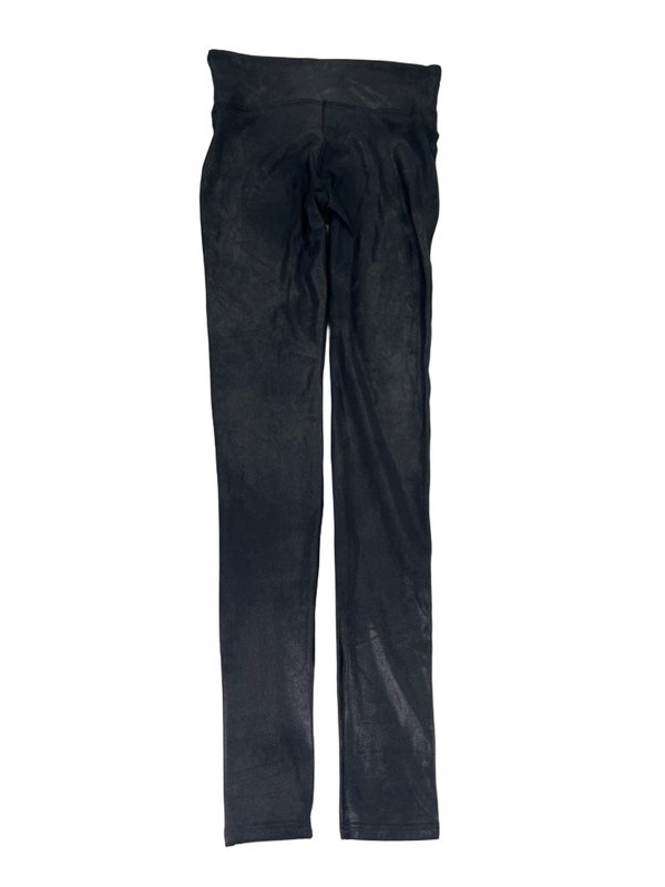 Spanx Women's Black Spanxshape Faux Leather Pull On Leggings - S image 2