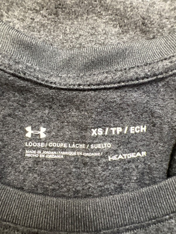 Under Armour Women's Gray Heatgear Loose Sleeveless Racerback Tank Top - XS image 3