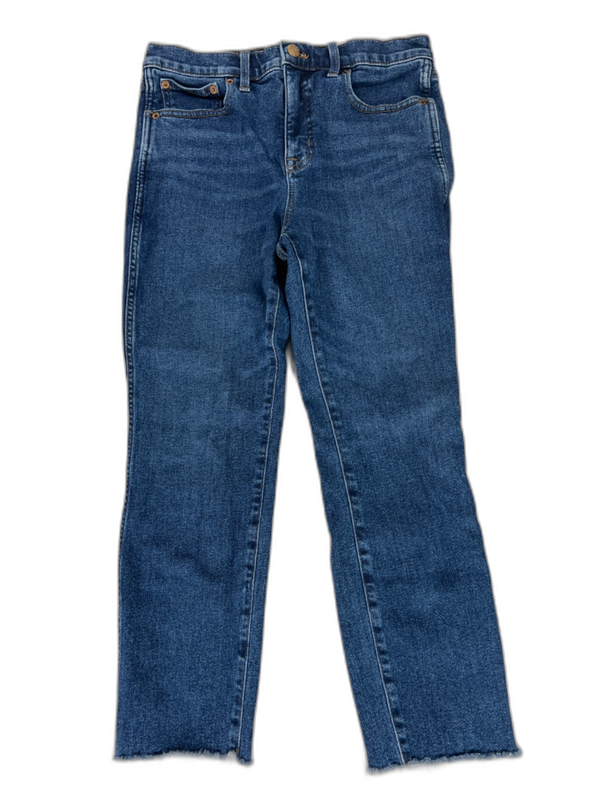 J.Crew Women's Dark Wash Classic Vintage Fringe Trim Jeans - 28 Petite