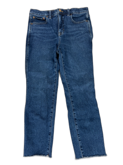 J.Crew Women's Dark Wash Classic Vintage Fringe Trim Jeans - 28 Petite