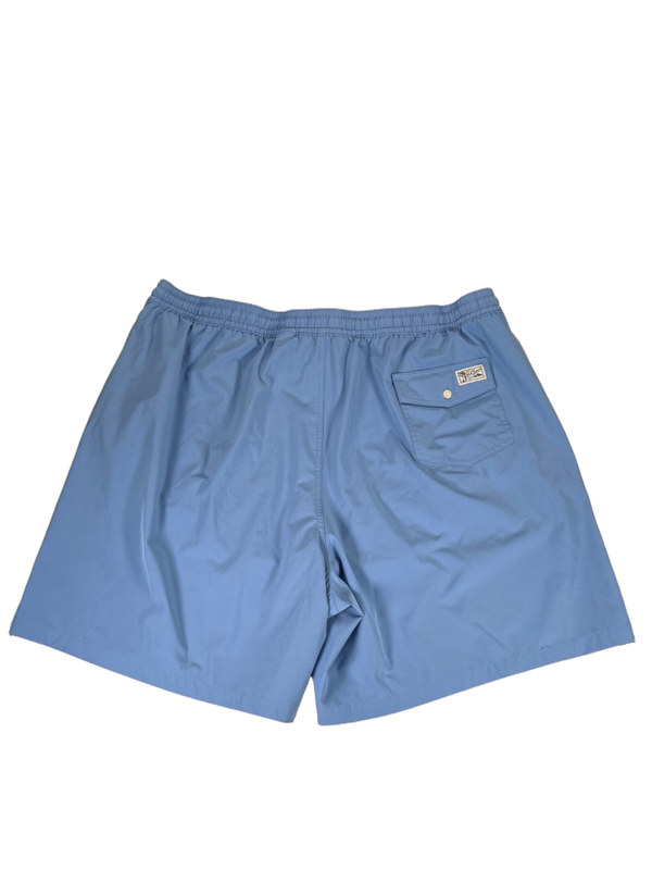 Polo Ralph Lauren Men's Blue Stretch Waist Lined Swim Trunks - 4XL Tall image 2
