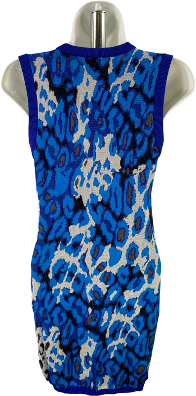 Club Monaco Women’s Blue Sleeveless Short Tank Shift Dress - XS image 2