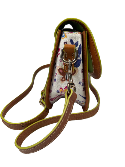 Dooney and Bourke X Disney White Epcot Flower and Garden 2019 Crossbody Purse image 4