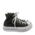 Converse Women's Green Chuck Taylor All Star High Top Lace Up Sneakers - 7