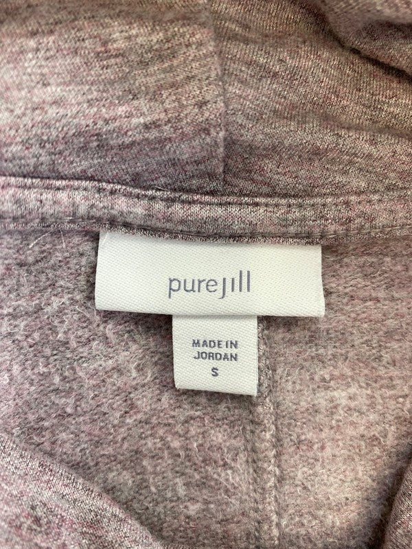 Pure J.Jill Women’s Purple Cowl Neck Long Sleeve Shirt - S image 3