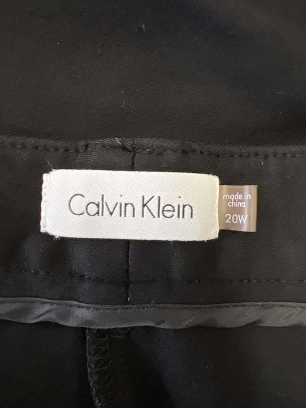 Calvin Klein Women's Black Stretch Dress Pants - Plus 20W image 3