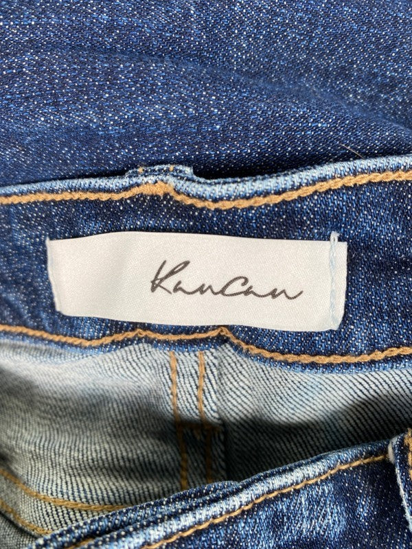 Kancan women's Dark Wash Ripped High Rise Denim Jeans - 15 image 3