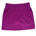 Columbia Women's Purple Omni-Shield Lined Pull On Athletic Skort - L