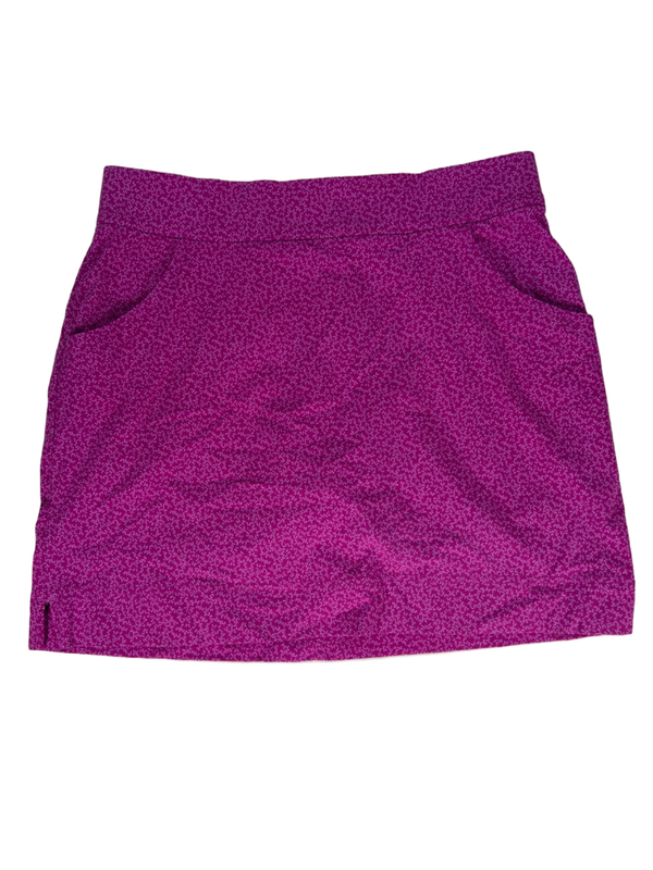 Columbia Women's Purple Omni-Shield Lined Pull On Athletic Skort - L