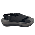 Clarks Cloudsteppers Women's Black Slingback Open Toe Sandals - 7.5