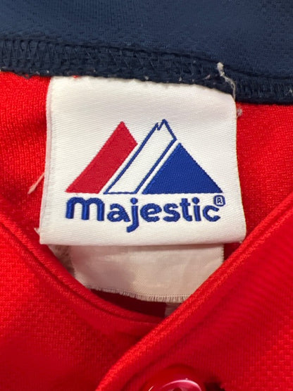 Majestic Men's Red/Blue MLB St Louis Cardinals Albert Pujols Baseball Jersey - L image 3