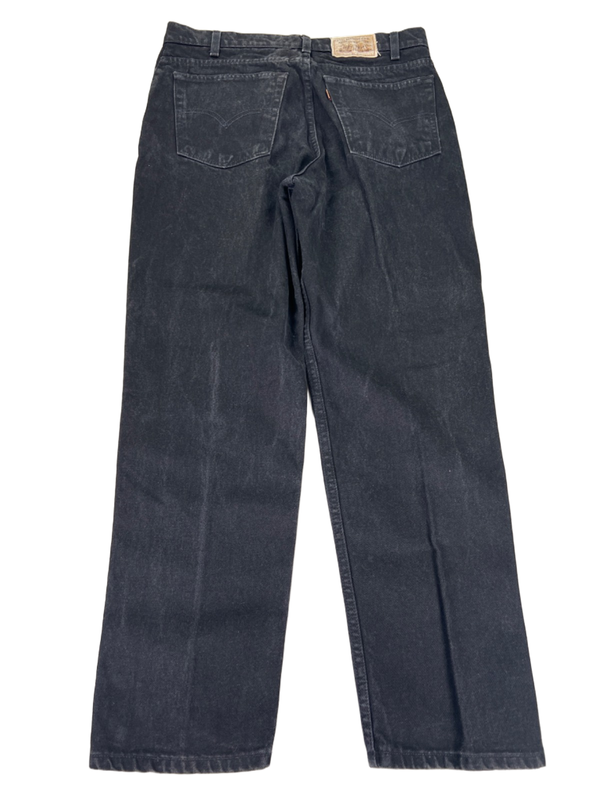 Levi’s Signature Men’s Black Relaxed Fit 54o Denim Jeans - 34x29 image 2