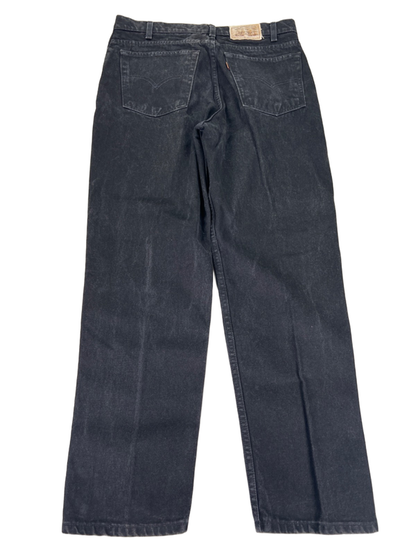 Levi’s Signature Men’s Black Relaxed Fit 54o Denim Jeans - 34x29 image 2