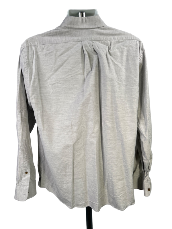 Vineyard Vines Men's Gray Slim Fit Crosby Long Sleeve Button Up Shirt - XL image 2