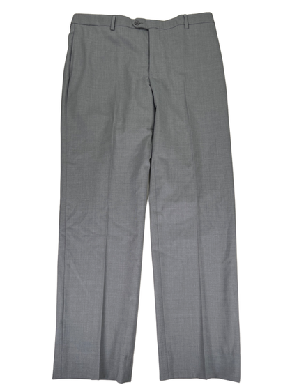 Jos A Bank Men's Gray 100% Wool Blazer Jacket And Dress Pants Set - 42R/36x32 image 4