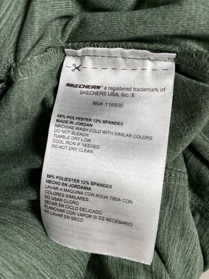 Skehers Go Walk Women's Green Heathered Active Jogger Pants - M image 4
