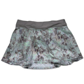 Lululemon Women's Purple Plisse Blossom Pace Rival Lined Mid Rise Skirt - 8