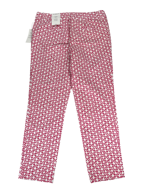 Liz Claiborne Women's Pink/White Emma Ankle Dress Pants - 6 image 2