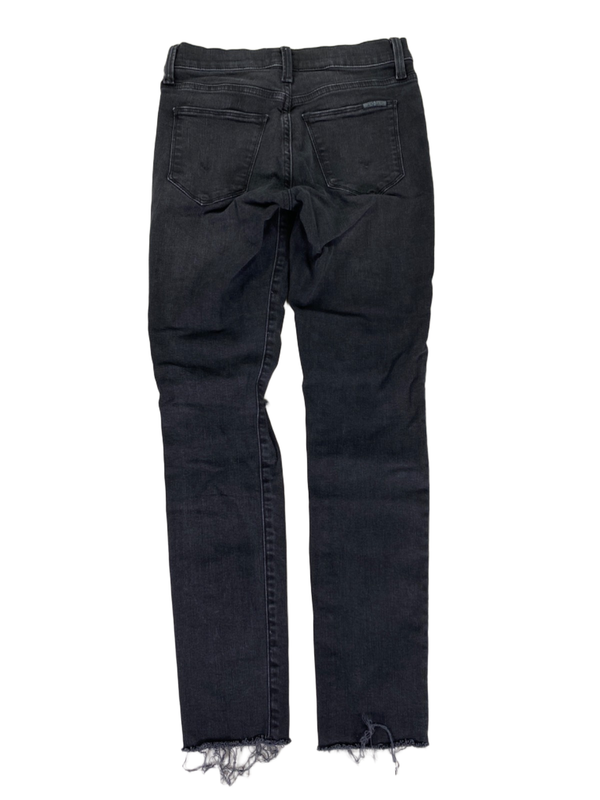 Hudson Women's Black Natalie Distressed Skinny Ankle Mid Rise Jeans - 25 image 2