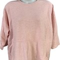 Pure J.Jill Women’s Pink 3/4 Sleeve Textured Sweater - XS