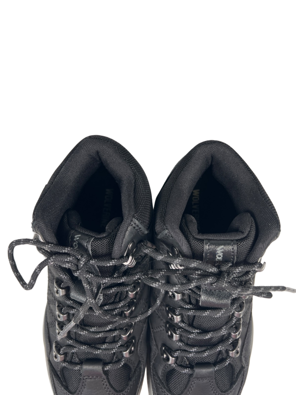 Wolverine Men's Black Luton Waterproof Mid Hiking Work Boots - 7 image 3