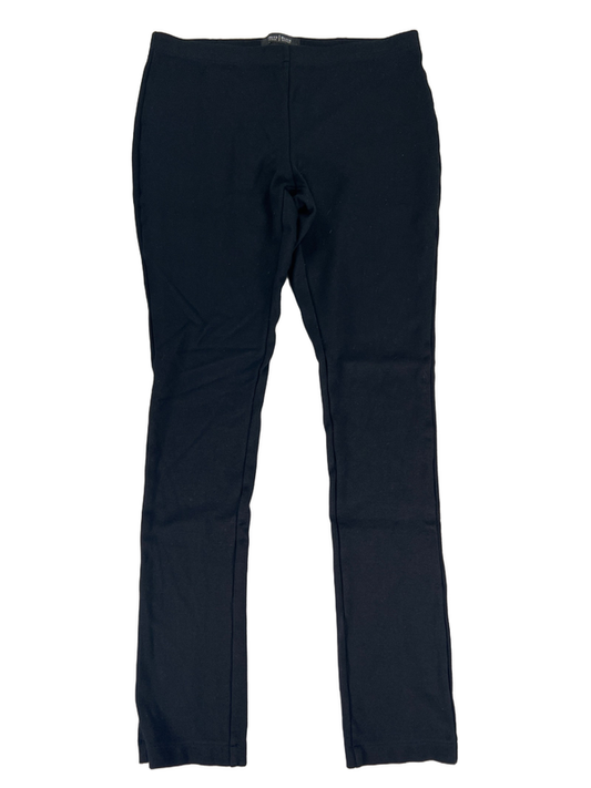 White House Black Market Women's Black Pull On Slit Ankle Pants - S