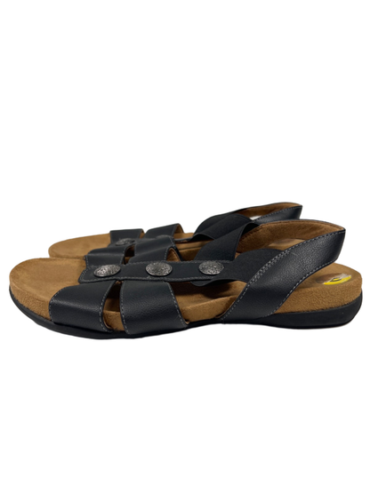 Natural Soul By Naturalizer Women's Dark Gray Amelia Slingback Sandals - 9 image 5