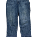 Chico's Women's Dark Wash So Slimming Crop Denim Jeans - 1.5 Petite/US 10 Petite