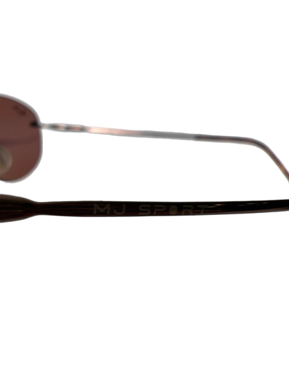 Maui Jim Unisex Brown MJ Sport Rimless Polarized Sunglasses image 7
