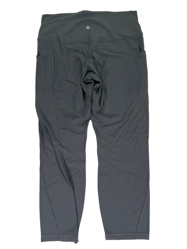 Lululemon Women's Gray High Rise Align Crop With Pockets Athletic Leggings - 12 image 2