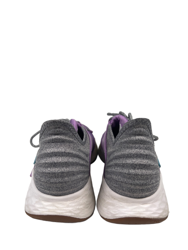 New Balance Women's Purple/Gray Fresh Foam Roav V1 Lace Up Running Sneakers - 10 image 4