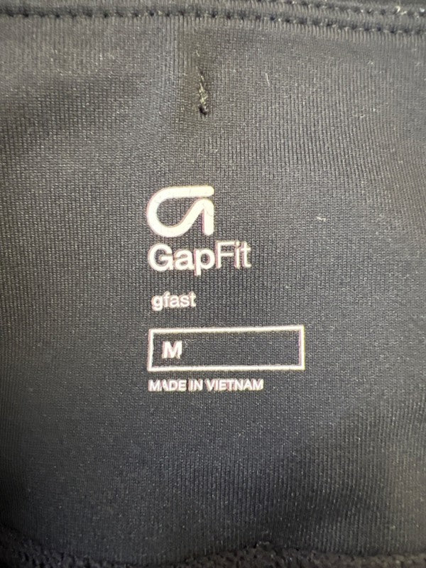 GapFit Women's Black GFast Compression Pull On Athletic Leggings - M image 3