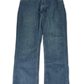 Eddie Bauer Men's Dark Wash Straight Fit Denim Jeans - 36x30