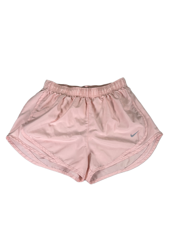 Nike Women's Pink Dri-Fit Tempo Lined Vented Running Shorts - M