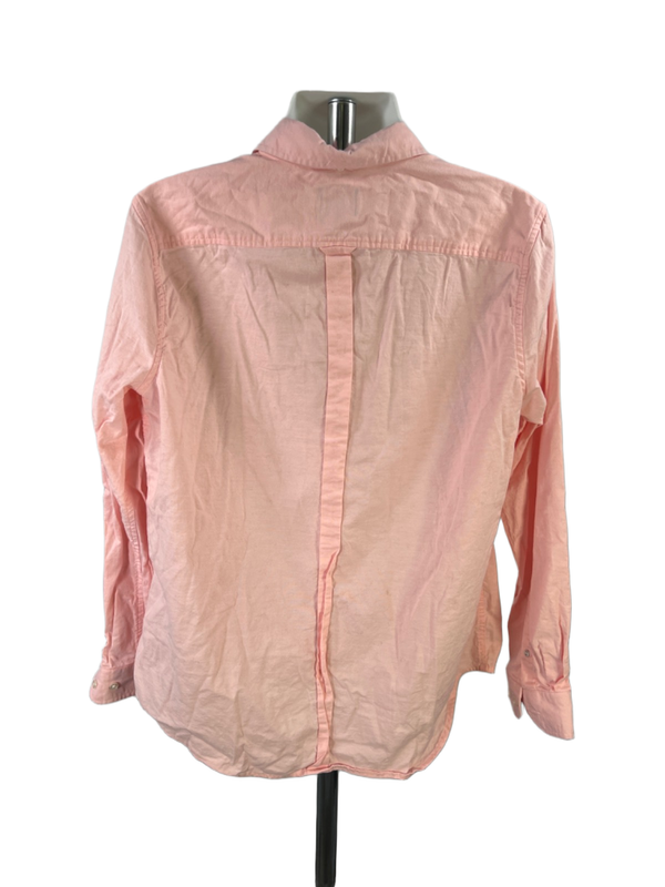 Ben Sherman Men's Pink Long Sleeve Stretch Button Up Shirt - XL image 2