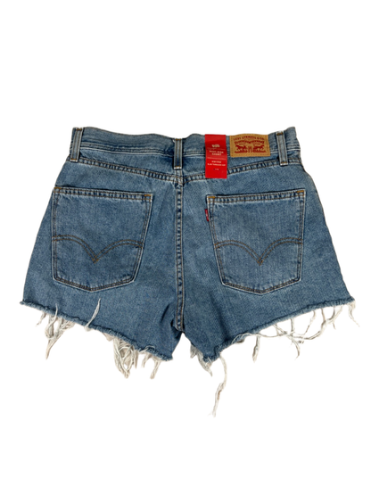 Levi's Women's Light Wash High Rise Denim Jean Shorts - 29 image 2