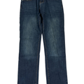 Guess Men's Medium Wash Mid Rise Slim Tapered Denim Jeans - 31x30