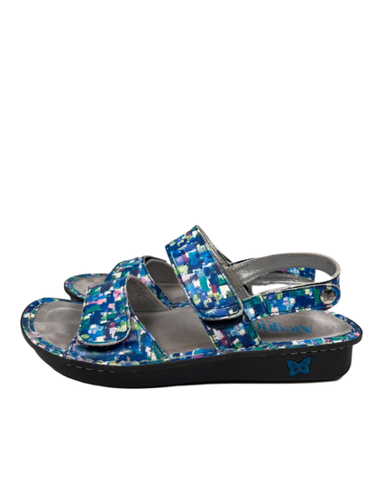 Algeria by PG Lite Women's Black Verona Slingback Strappy Sandals - 40/US 9.5 image 5