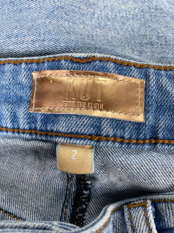Kut from the Kloth Women's Light Wash High Rise Stella Flare Jeans - 2 image 3