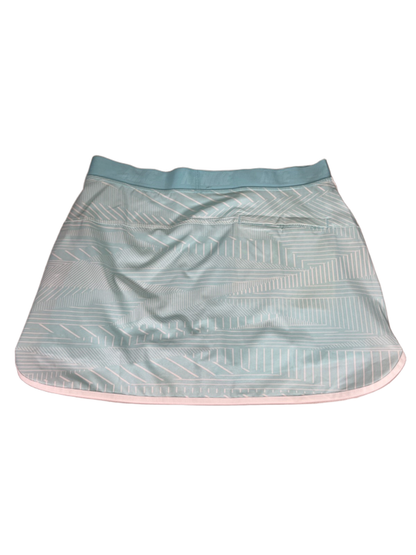 Nike Women's Blue/White Dri-Fit Pull On Lined Golf Skort - M image 2