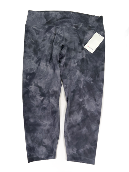Lululemon Women's Gray Diamond Dye Wunder Train High Rise Athletic Pants - 20