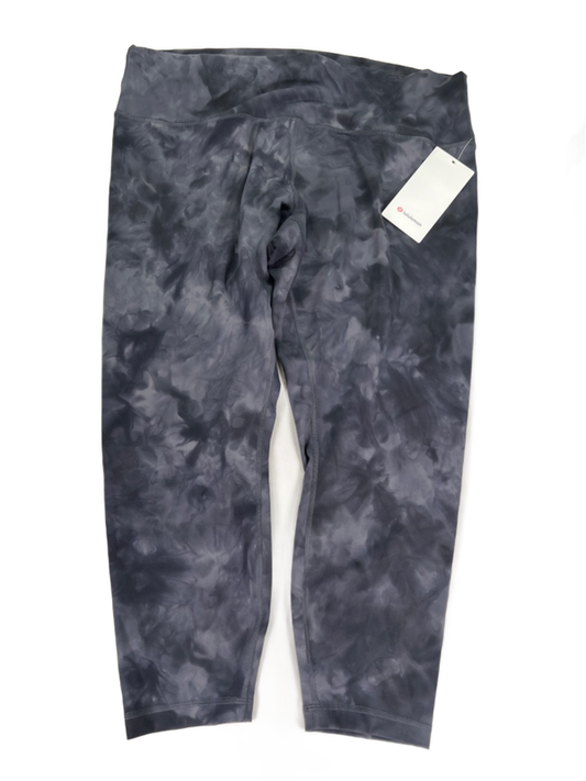 Lululemon Women's Gray Diamond Dye Wunder Train High Rise Athletic Pants - 20