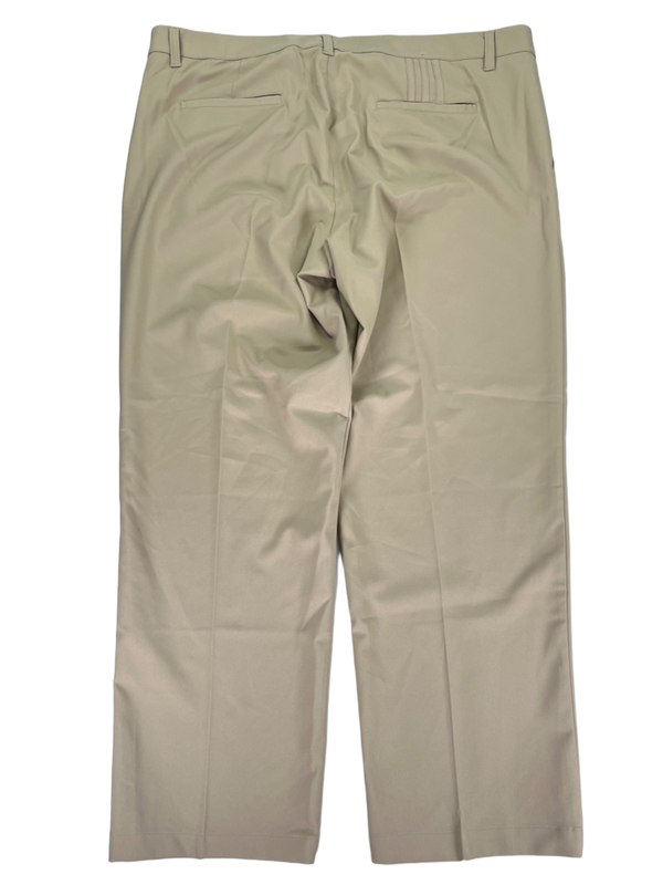 Adidas Men's Tan Adi Advantage Regular Fit Golf Pants - 40x30 image 2