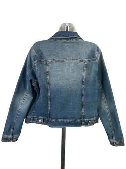 Torrid Women's Medium Wash Denim Jean Jacket - Plus 0 image 2